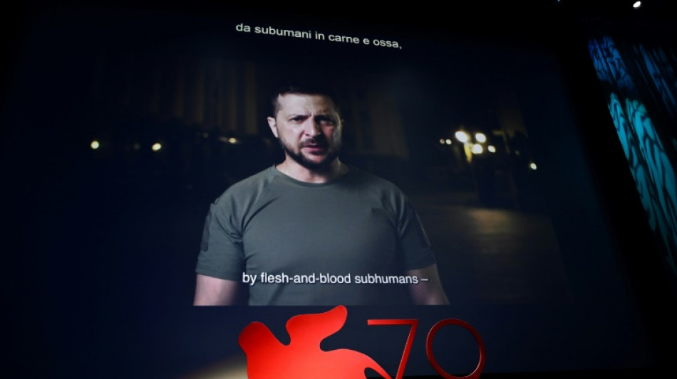 Filmfestival von Venedig mit "Weißes Rauschen" und Selensky-Ansprache eröffnet