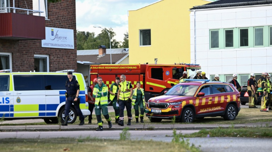  At least 2 teens seriously wounded in sword attack at Swedish school 