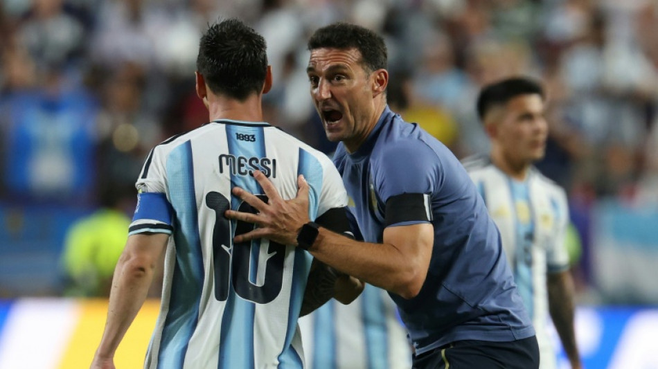  Argentina's Scaloni says England World Cup semi 'just a football game' 