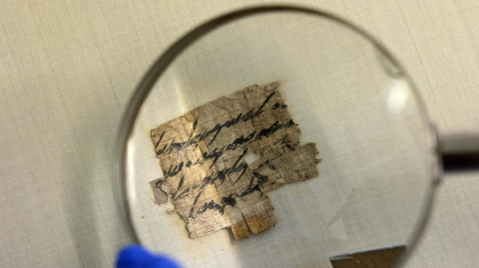 Israël dévoile un papyrus vieux de 2.700 ans rapatrié des Etats-Unis