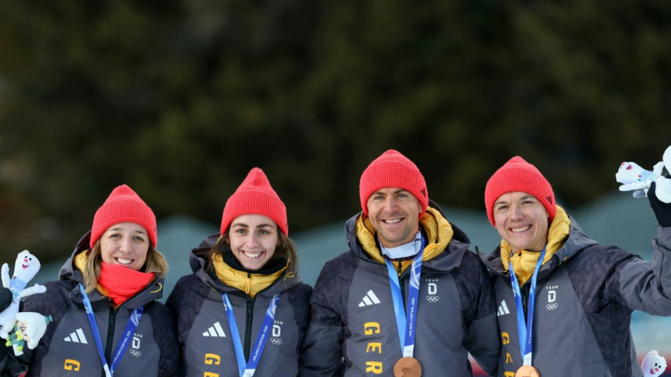 Nach Bronze-Coup: Biathleten wollen "auf Welle weitersurfen"