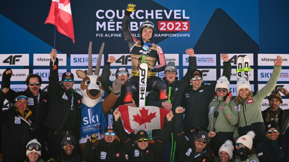 El canadiense Crawford, sorprendente campe&oacute;n del mundo de supergigante