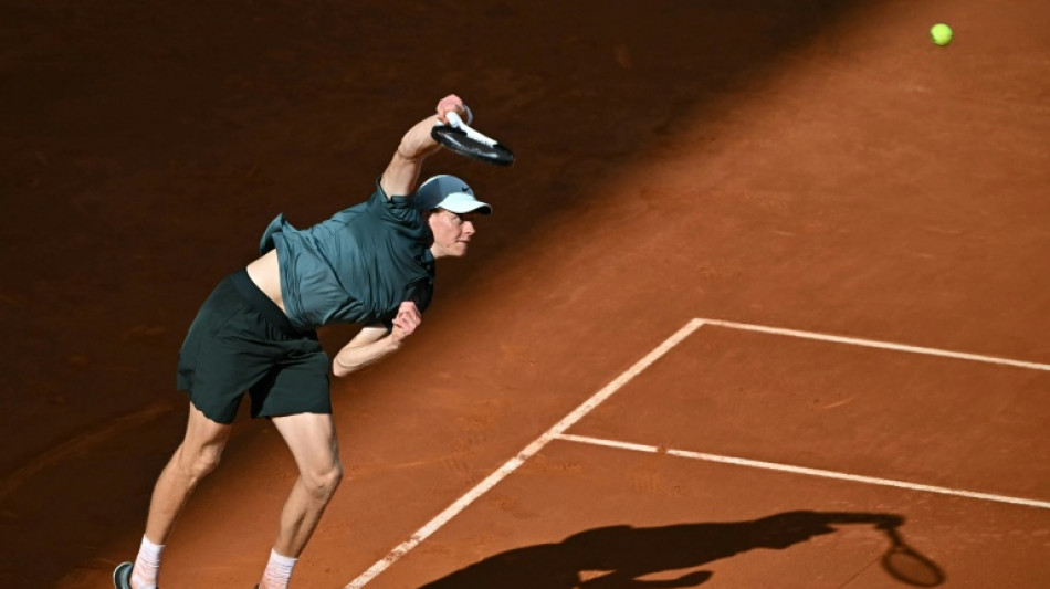  Sinner overcomes Bonzi in record hunt at Madrid Open 