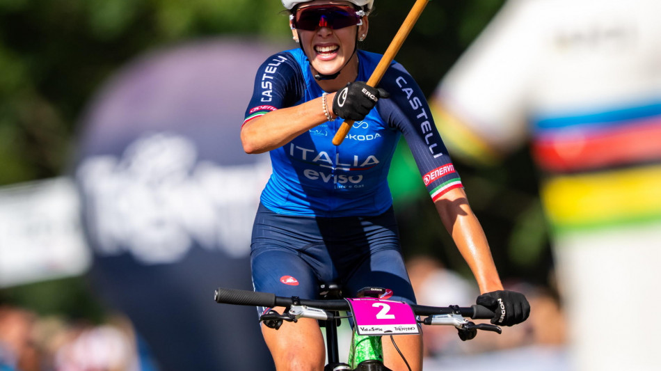  Mondiali Mtb: l'azzurra Corvi vince l'oro under 23 