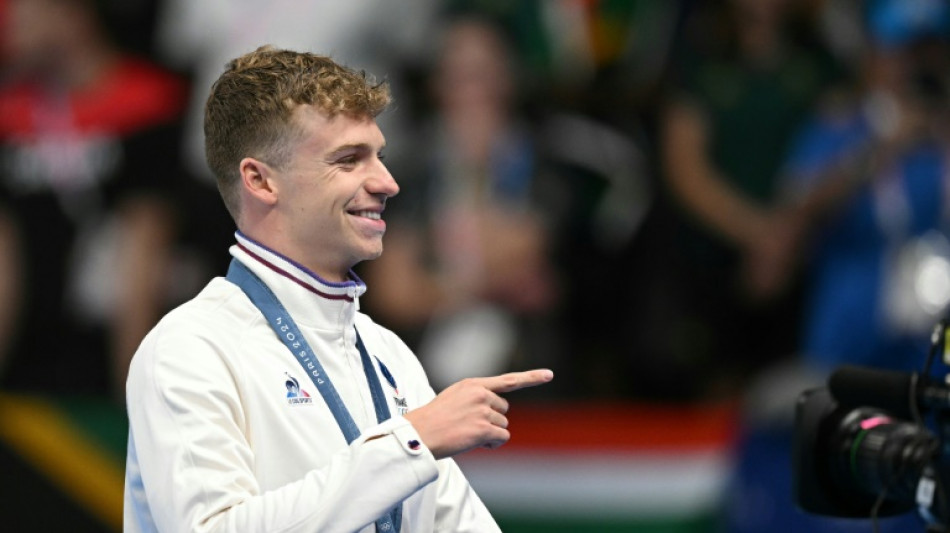 Marchand, fascinado por el apoyo de su p&uacute;blico en su primer oro ol&iacute;mpico