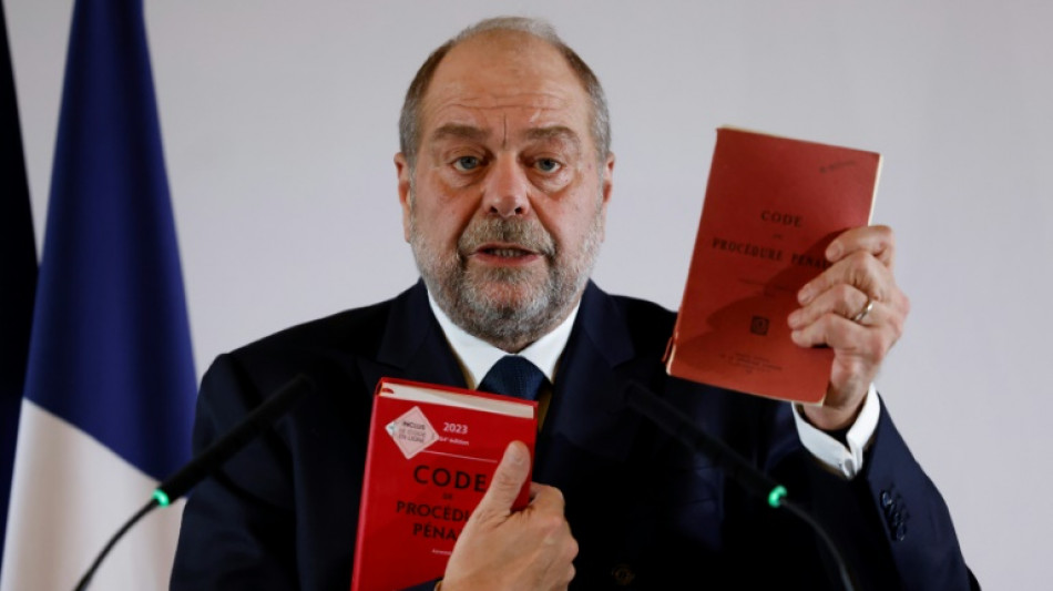 Dupond-Moretti d&eacute;voile 60 mesures pour remettre la justice sur les rails