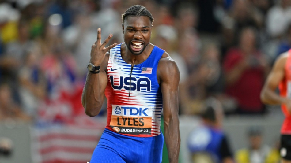 Lyles se pone el traje de superh&eacute;roe de Bolt a once meses de Par&iacute;s-2024