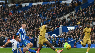 Sarr strikes as Palace end winless run at Brighton