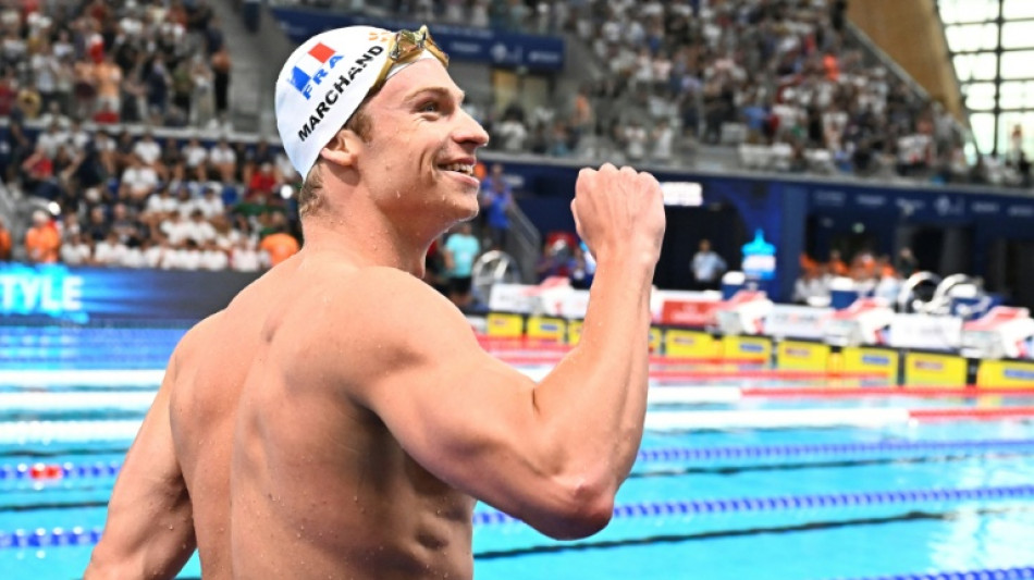  Marchand storms to second gold of European championships 