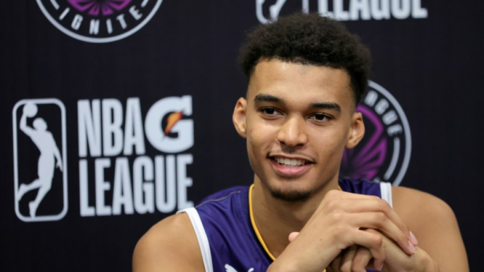 French prodigy Wembanyana gets early taste of NBA