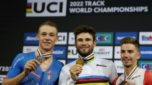Ganna reina en la persecuci&oacute;n, el espa&ntilde;ol Mart&iacute;nez bronce en el kil&oacute;metro