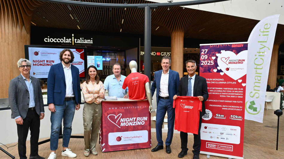  Torna la Night Run Monzino,'corsa del cuore' centro cardiologico 