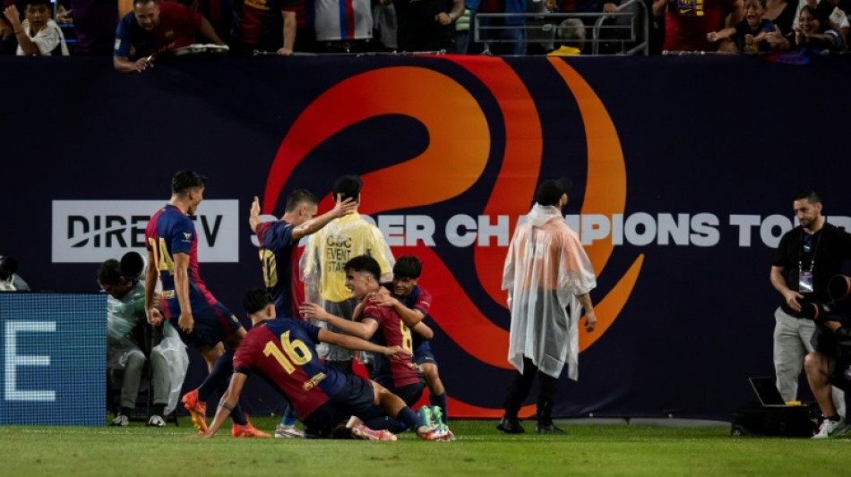 Pau V&iacute;ctor brilla en el triunfo del Barcelona sobre el Real Madrid en EEUU