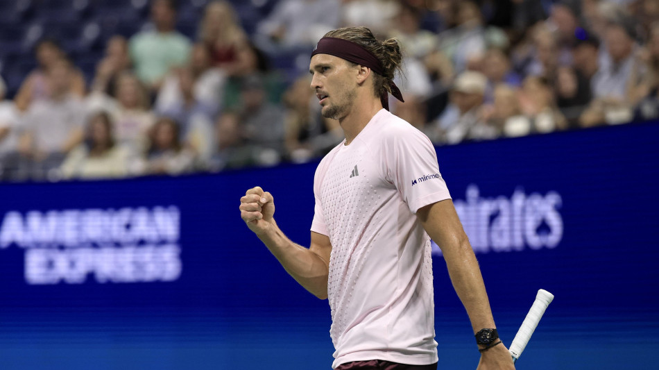 Us Open: altra maratona per Zverev, battuto Halys al quinto set