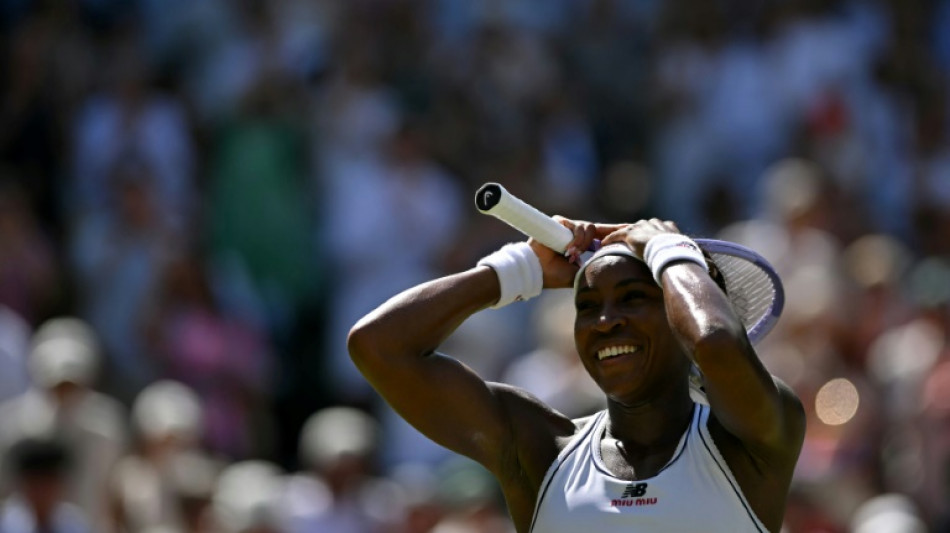  'Veteran' Gauff completes Slam semi-final set with Wimbledon fightback 