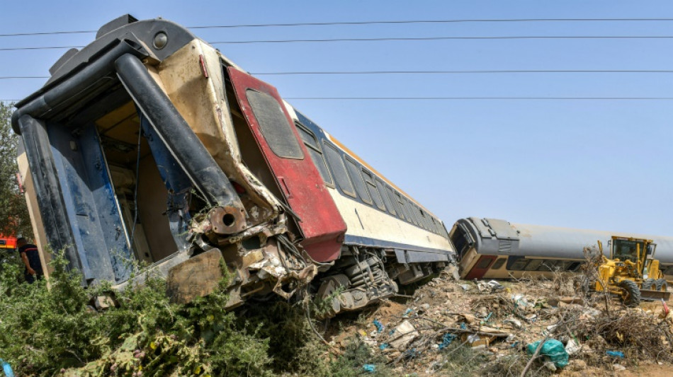 Tunisie: deux morts et 34 bless&eacute;s dans le d&eacute;raillement d'un train