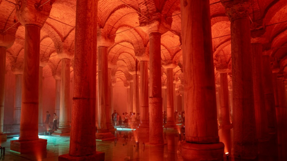 La citerne de Justinien: plongée dans la fraicheur mystique de Byzance