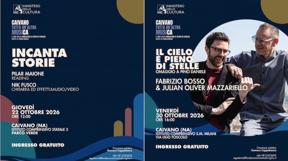  A "Caivano tutta un'altra musica" jazz nel segno di Pino Daniele 