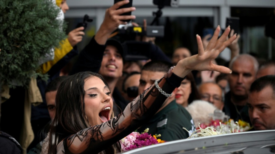  Bulgaria's Eurovision winner flies home to rapturous welcome 