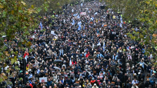 Des milliers de personnes marchent contre l'antis&eacute;mitisme &agrave; Londres