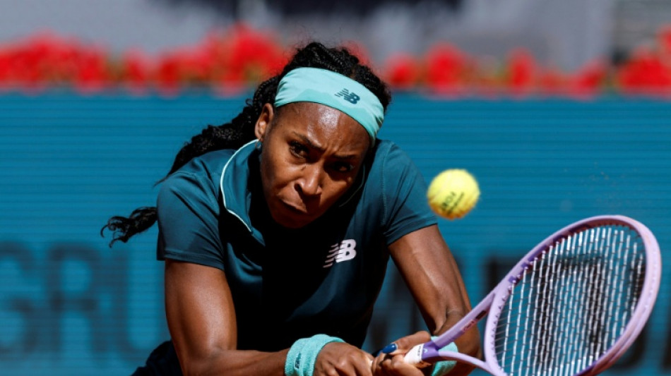  Gauff overcomes stomach bug to beat Cirstea in Madrid 