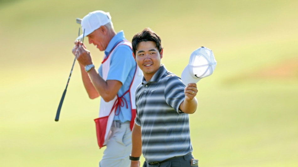  South Korea's Tom Kim wins Scottish Open to end three-year title drought 