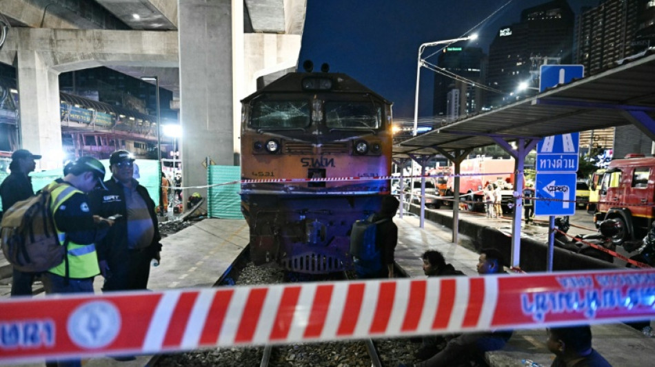  Train driver charged after deadly Bangkok bus collision 