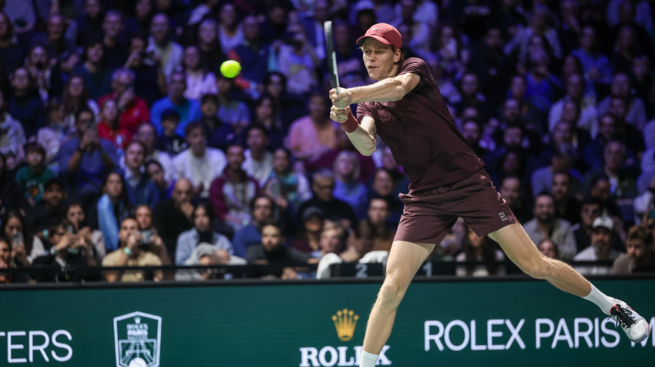 Masters Parigi: Sinner, domani devo alzare il livello