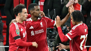 Isak scores first Liverpool goal in League Cup win, Chelsea survive scare