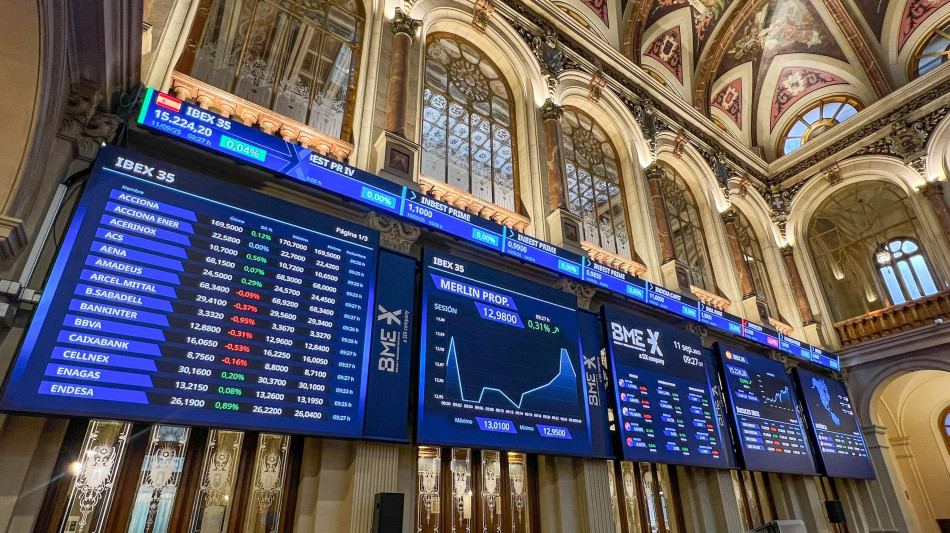 Borsa: Europa in calo nel finale con Wall Street, Milano -0,1%