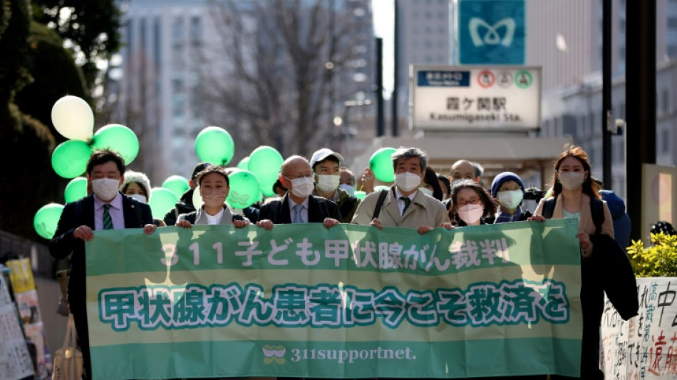 Fukushima: des habitants atteints de cancers de la thyro&iuml;de demandent justice