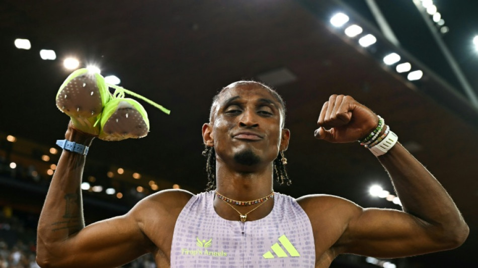  Brazil's Alison Dos Santos sets new men's 400m hurdles world record 