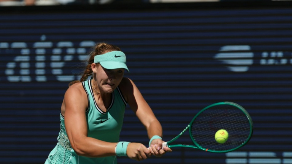  Andreeva survives in three sets against Potapova 