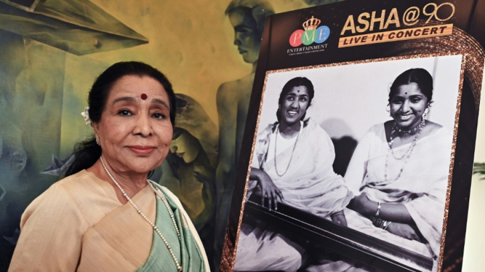 Legendary Indian singer Asha Bhosle dies aged 92