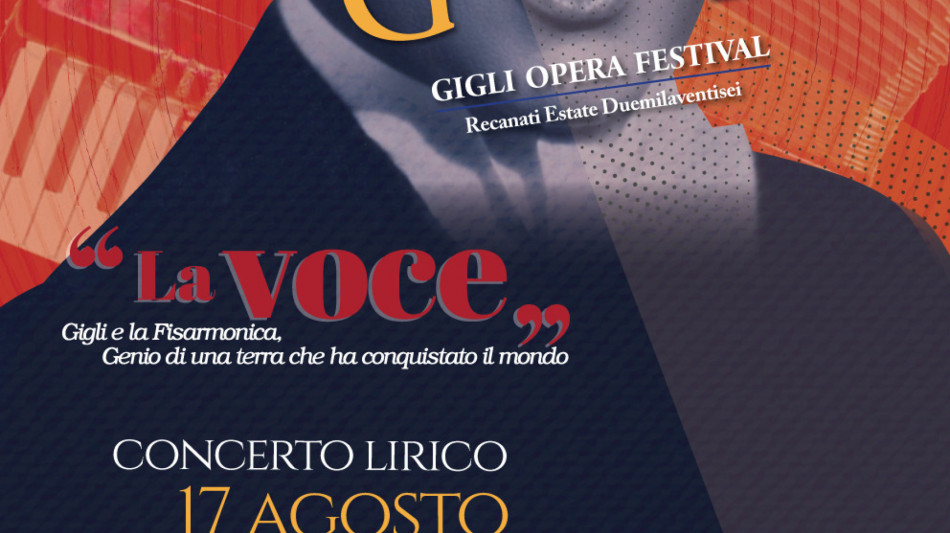  Il XXVII Gigli Opera Festival a Recanati, premio 2026 a soprano Marta Torbidoni 