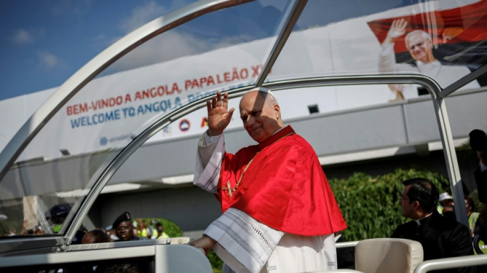  Pope Leo to hold giant mass for Angola's Catholics 