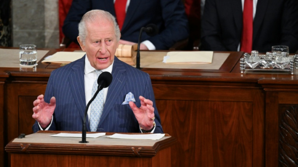  King Charles urges Western unity in speech to US Congress 