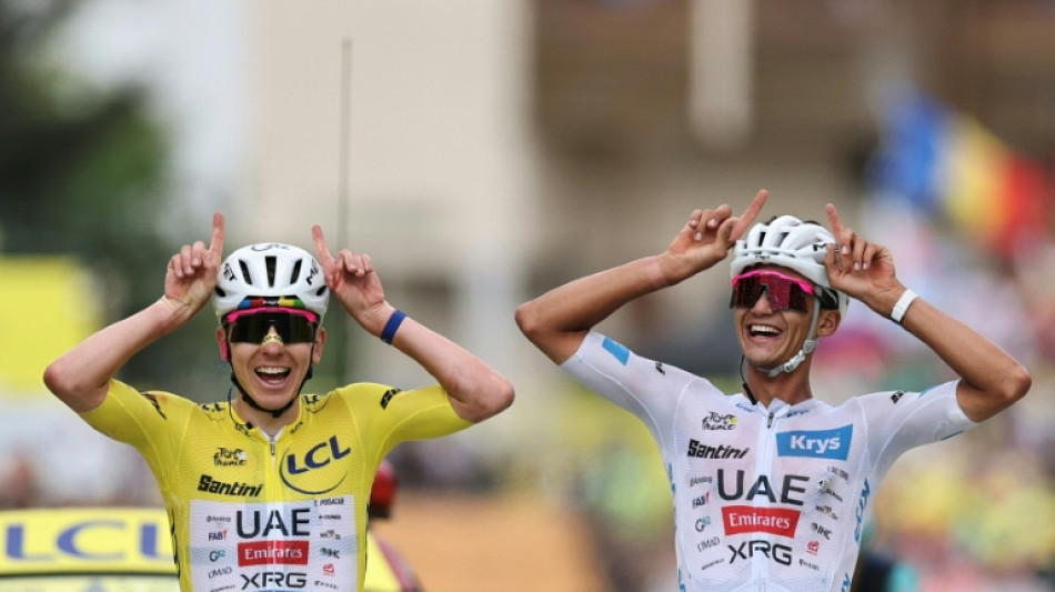  Tour de France: Pogacar, maillot jaune en bleu de chauffe 