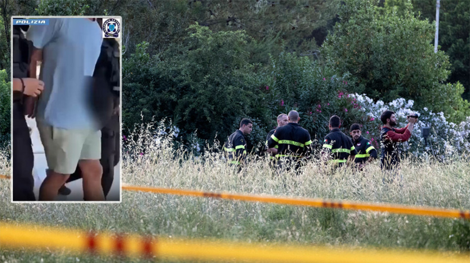 Il killer di Villa Pamphili ha dato nome falso