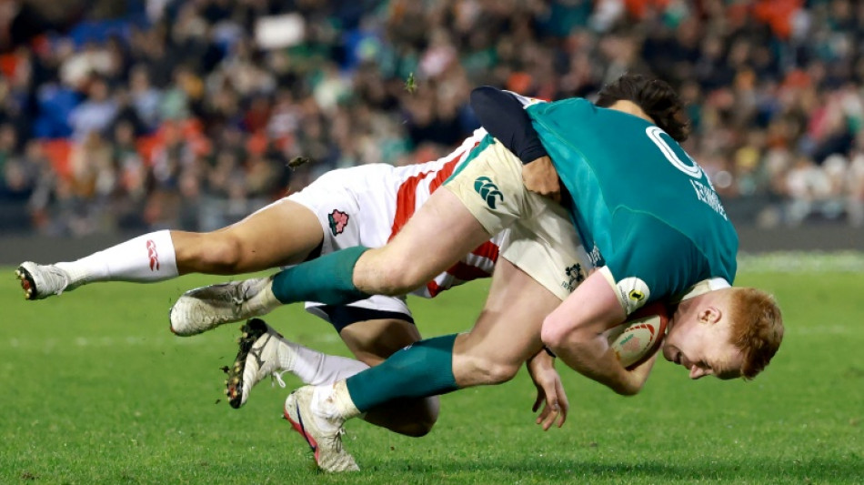  'Relieved' Farrell credits pluck of the Irish after Japan examination  