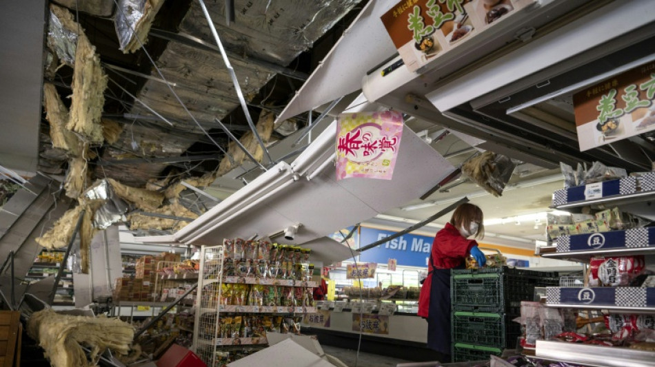 Violent s&eacute;isme dans le nord-est du Japon, le bilan revu &agrave; la baisse