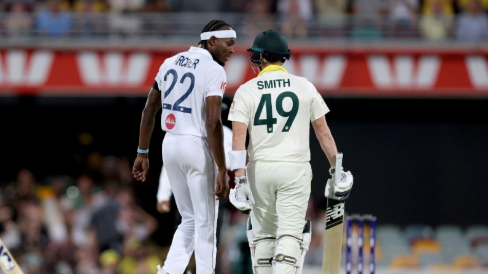  'Good banter': Smith and Archer clash in Gabba Ashes Test 