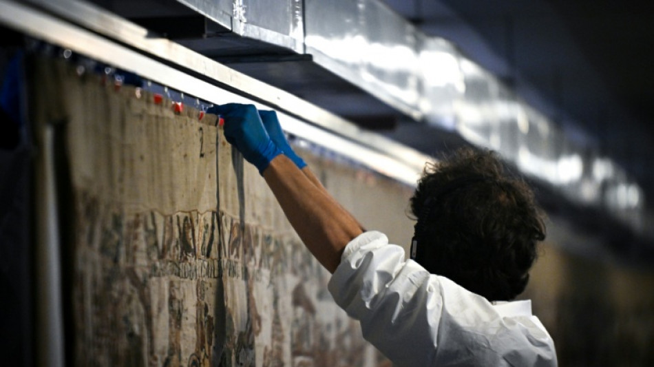  Bayeux Tapestry to arrive in London after epic journey from France 