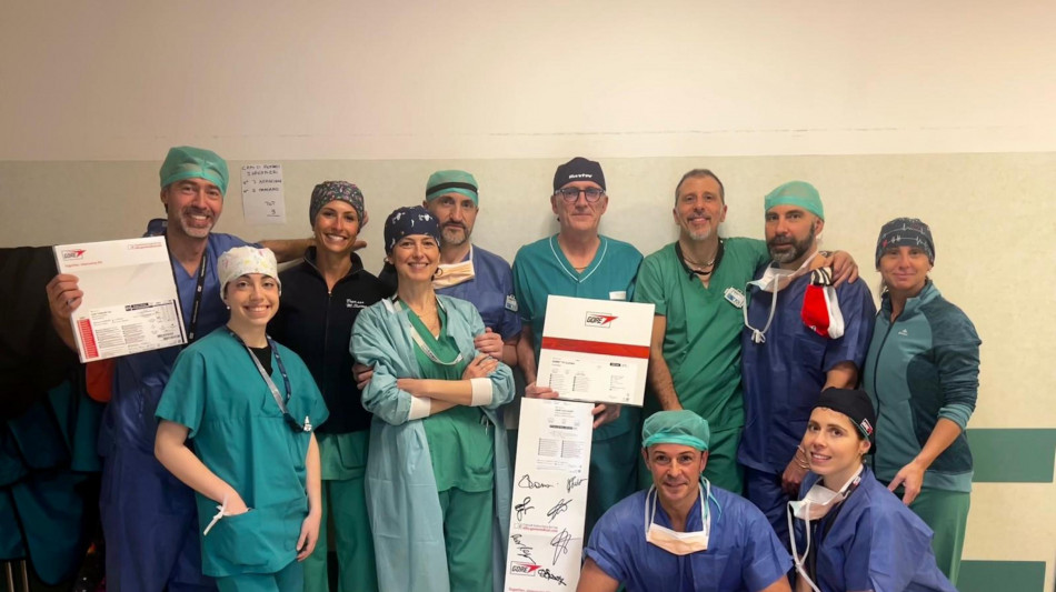  Impiantata a Pavia la nuova endoprotesi per l'aorta toraco-addominale 