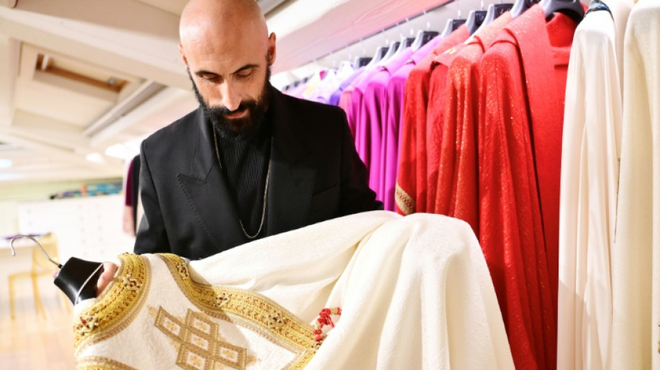  Pope's 'couturier of the sacred' fueled by faith 