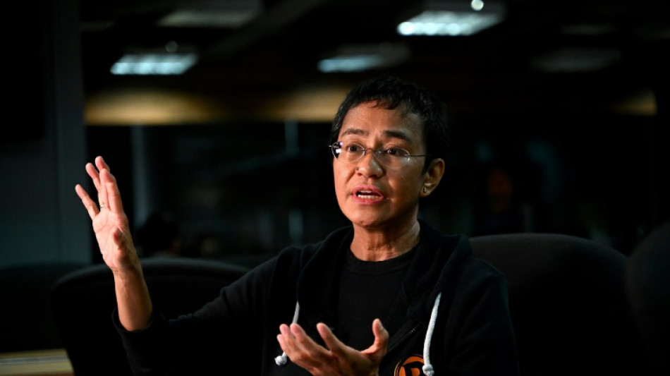 La periodista filipina ganadora del Nobel de la Paz apelar&aacute; la condena por ciberdelito
