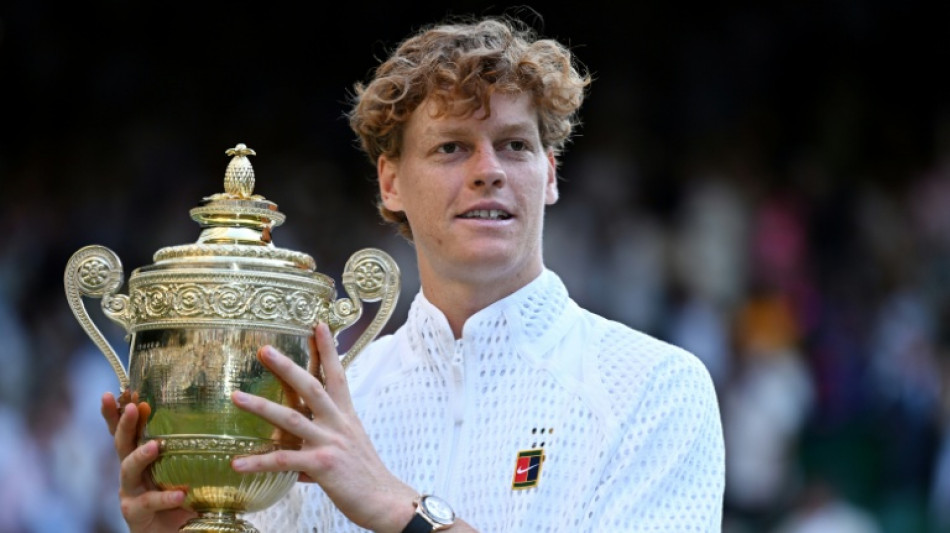  'It's amazing': Sinner revels in Wimbledon glory after Zverev battle 