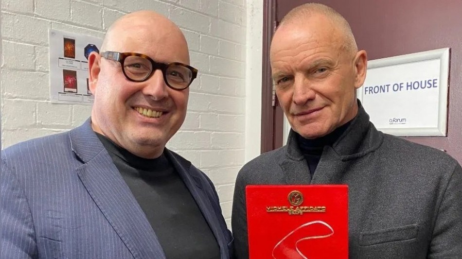  A Sting il premio di London One Radio per la musica 