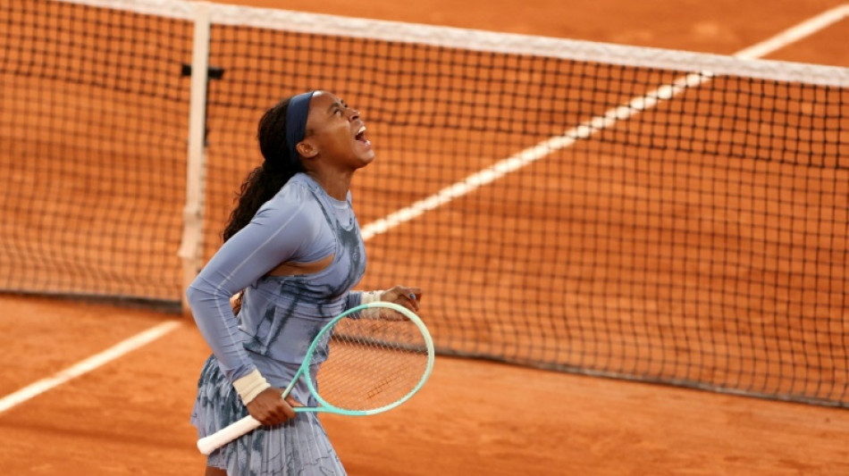 Gauff fights past Keys to book French Open semi-final spot