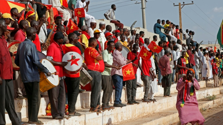  Football back on war-battered pitches in Sudan capital 